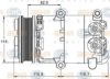 HELLA 8FK 351 334-061 Compressor, air conditioning